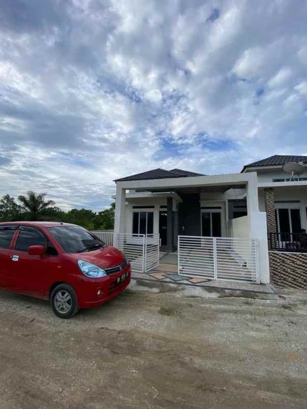 rumah dijual jl matoa raya arengka harga 345 juta