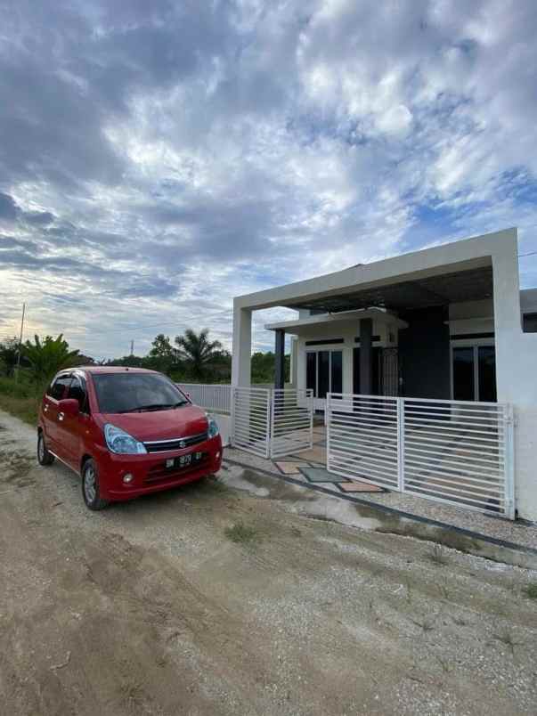 rumah dijual jl matoa raya arengka harga 345 juta