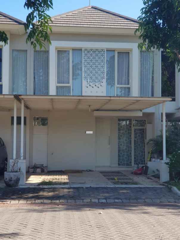 rumah grand pakuwon cluster canberra furnished