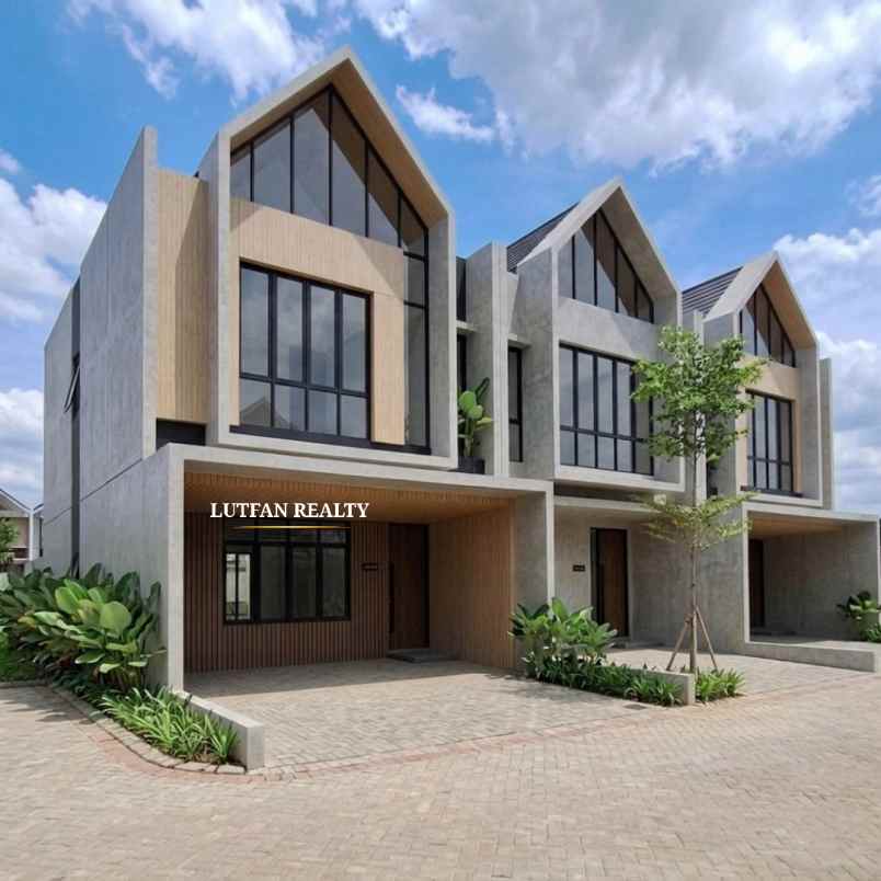rumah jagakarsa skandinavian modern dalam premium area