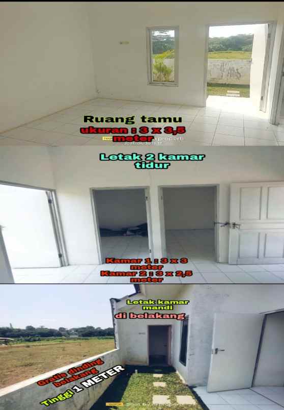 rumah jl rw gembira sukamaju kec