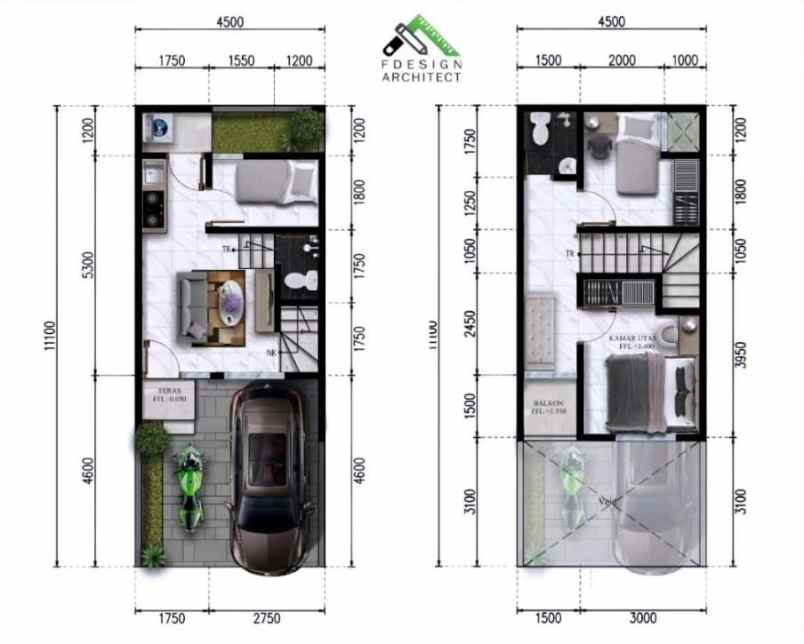 rumah keren dijual di cipayung depok