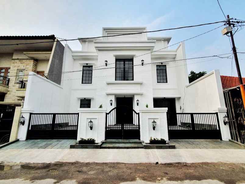 rumah kertajaya indah new siap huni row jalan 3 mobil