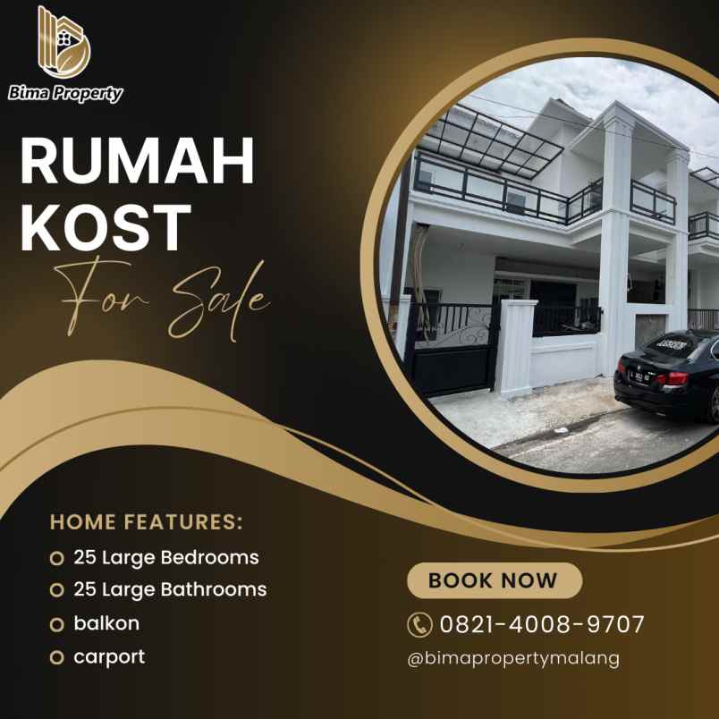 rumah kost dengan fasilitas lengkap