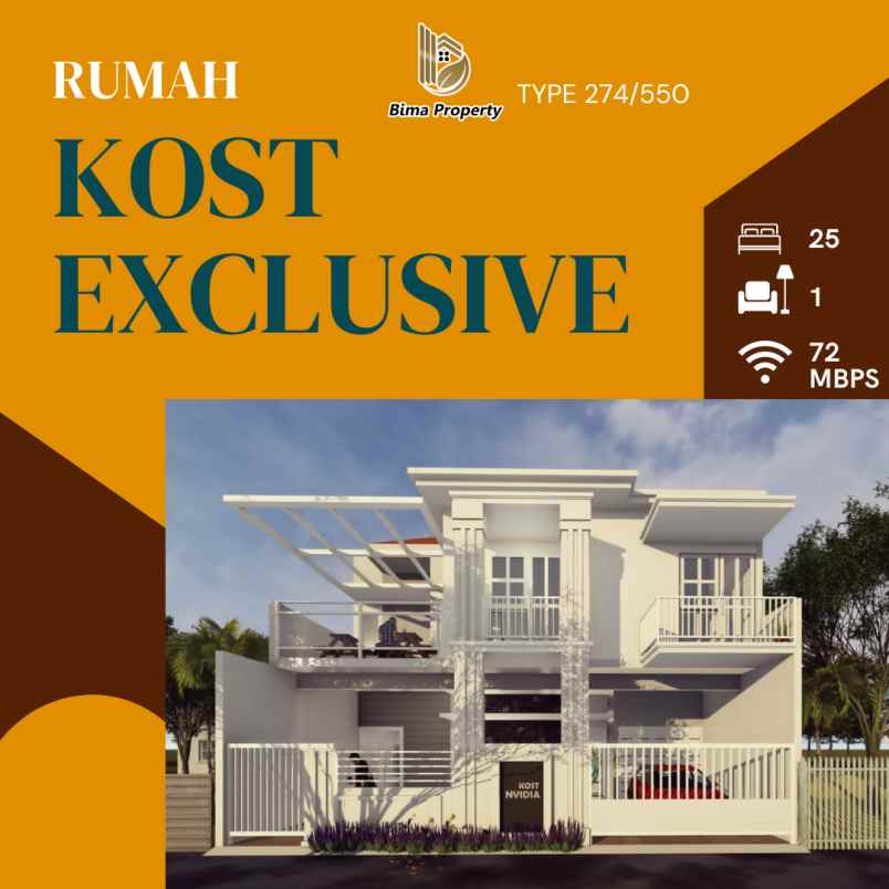 rumah kost exclusive terbaru di malang