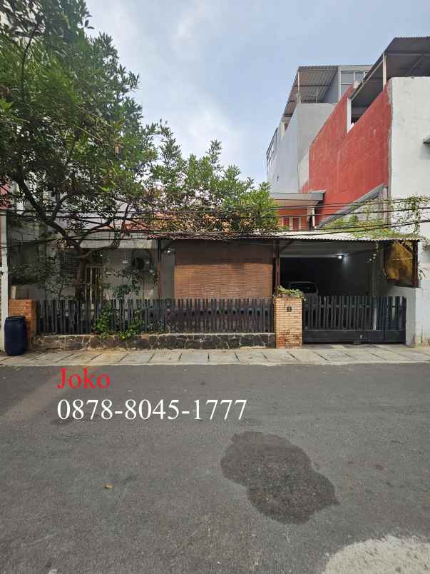 rumah lama hitung tanah area setiabudi jakarta selatan