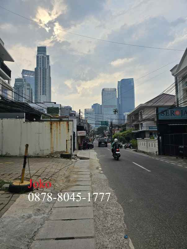 rumah lama hitung tanah area setiabudi jakarta selatan