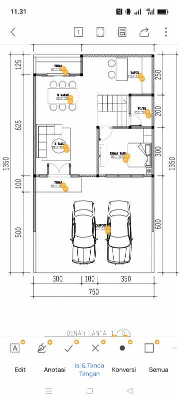 rumah mewah 2 5 lantai nempel villa cinere mas