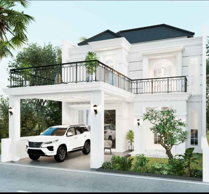 rumah mewah dijual di komplek strategis type 220 208