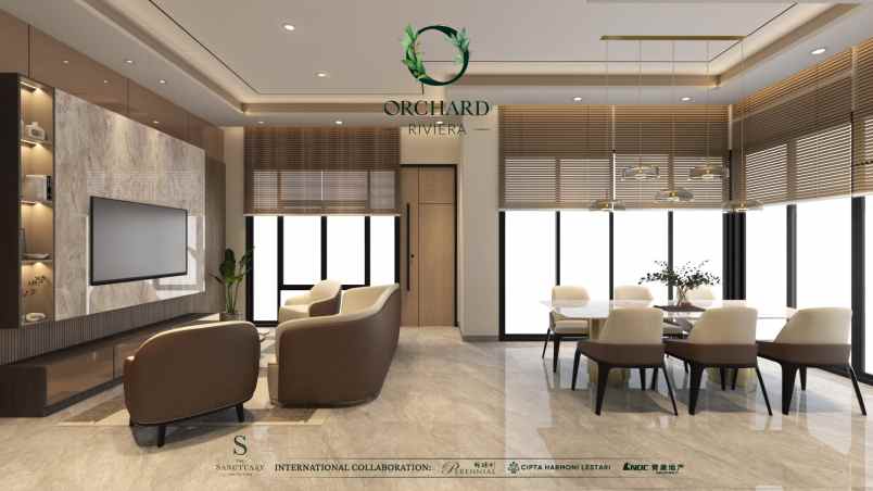 rumah mewah sentul orchard riviera