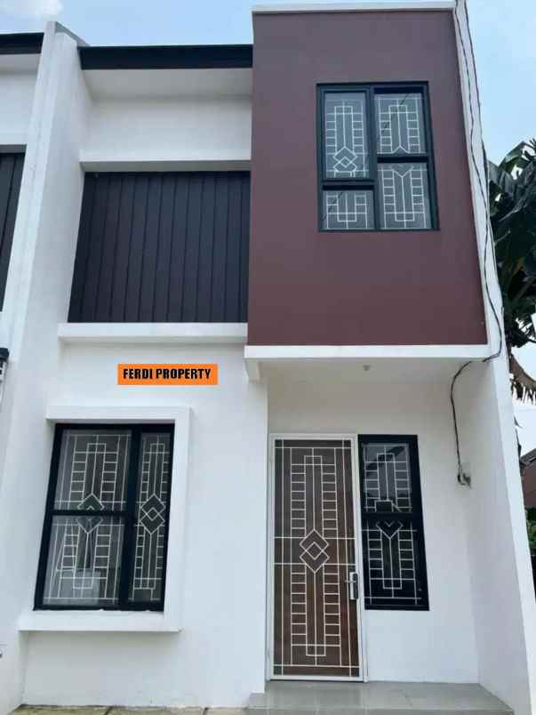 rumah minimalis cantik 2 lantai siap huni cibubur