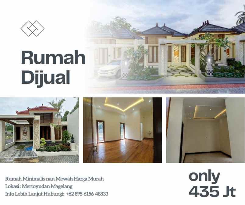 rumah minimalis mewah harga terjangkau di magelang