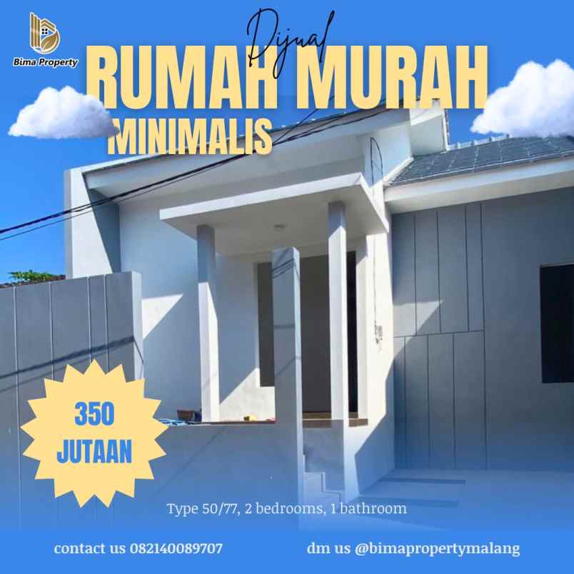 rumah minimalis murah di wagir kota malang