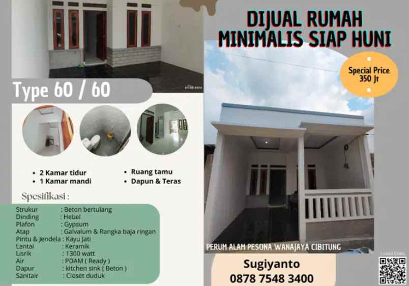 rumah minimalis terbaik di cibitung siap huni