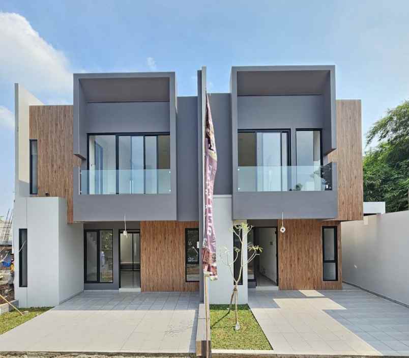 rumah modern di bintaro pondok aren tangsel