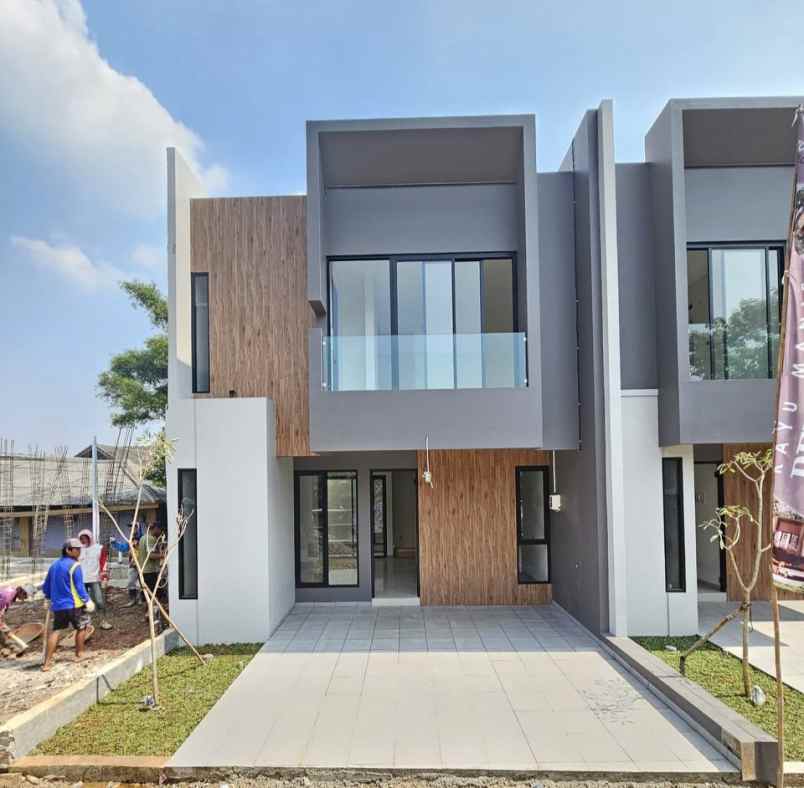 rumah modern di bintaro pondok aren tangsel
