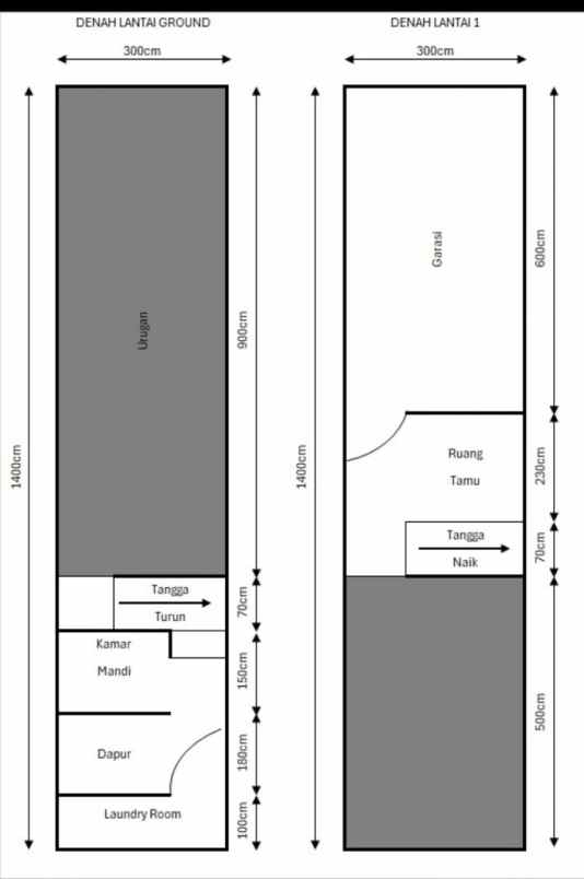 rumah mungil 2 lantai mewah ekslusif bisa kpr
