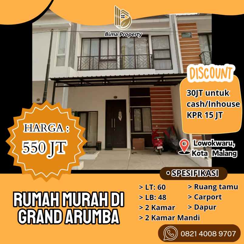 rumah murah di grand arumba