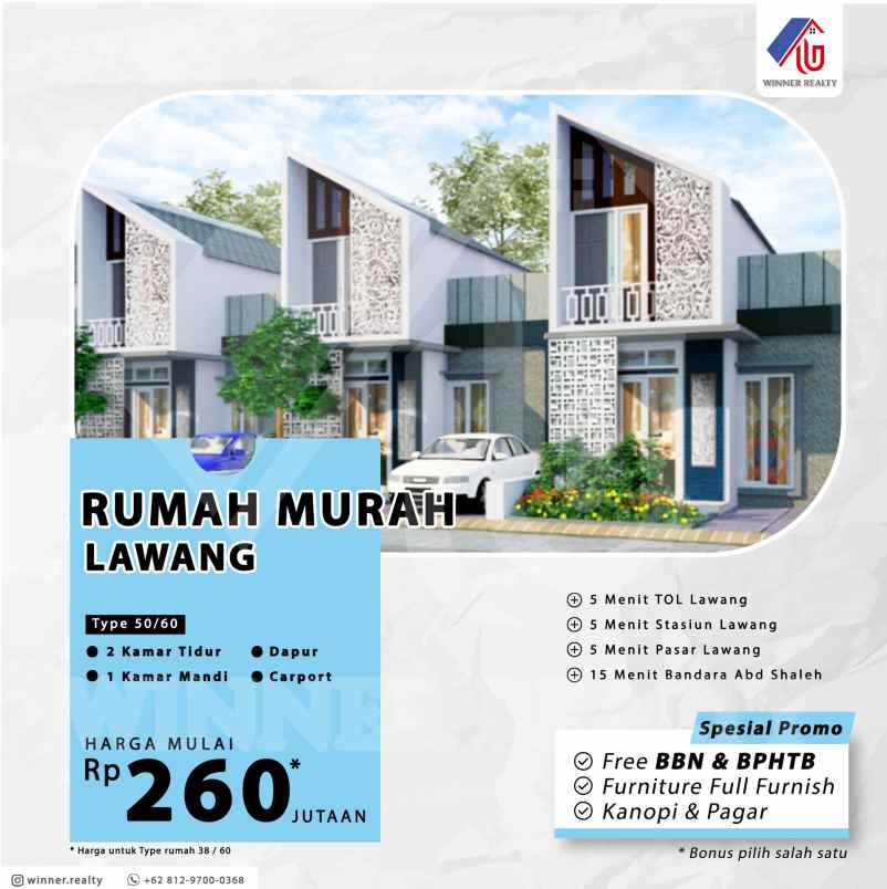 rumah murah di lawang malang