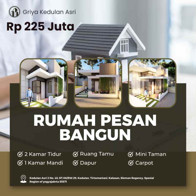 rumah murah jogja 200 jutaan