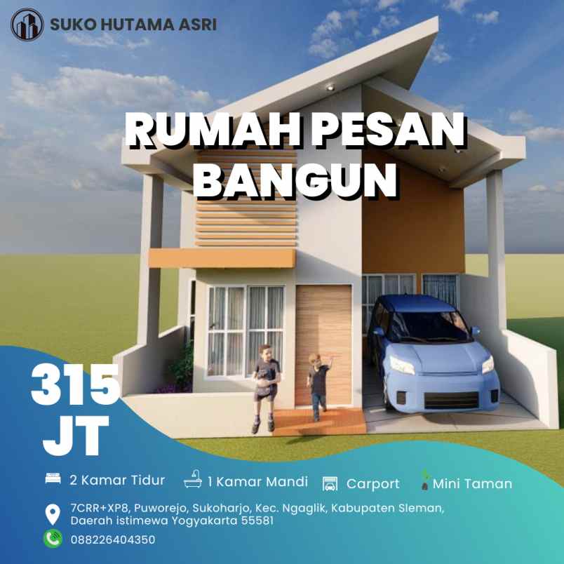 rumah murah modern jogja