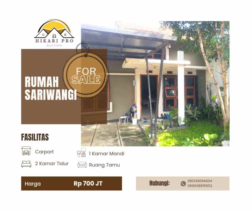 rumah murah sariwangi siap huni