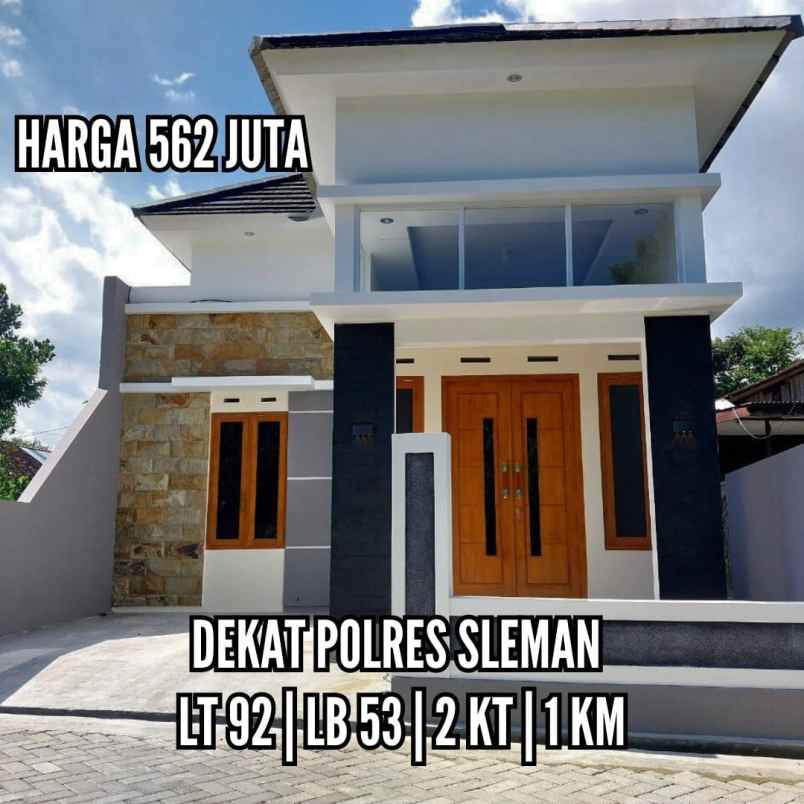 rumah murah sleman dekat polres sleman