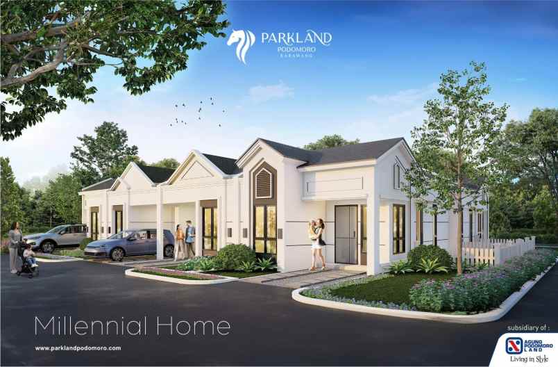 rumah parkland podomoro 700jt an