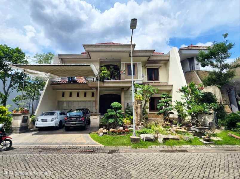 rumah sial huni minimalis laguna regency pakuwon city