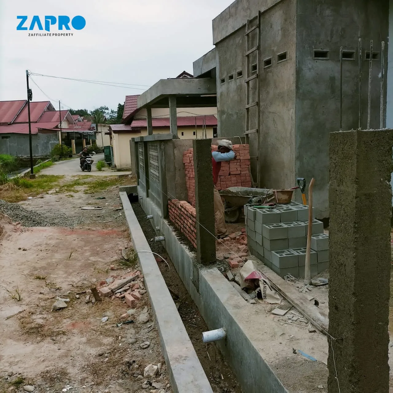 rumah siap huni kawasan komplek perumahan