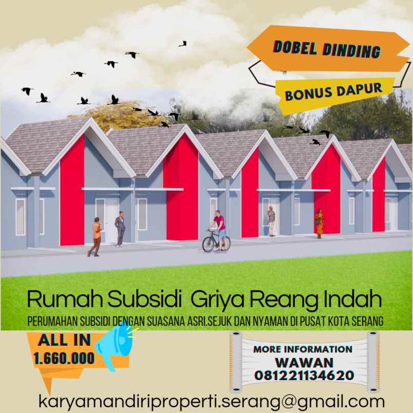 rumah subsidi griya reang residence