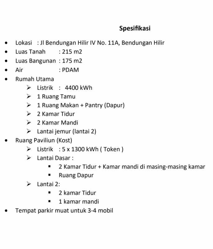 rumah tua jual tanah saja daerah strategis bendhil