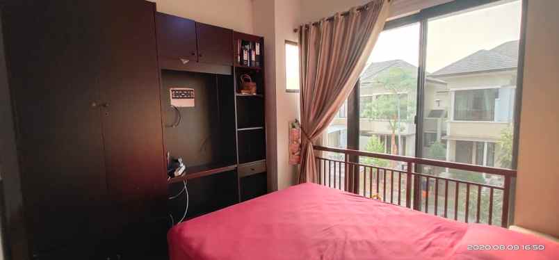 sewa rumah furnished cluster iiiustria the eminent bsd