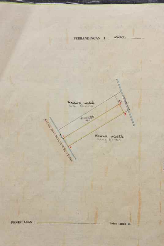 tanah 32 5 are pinggir jalan provinsi