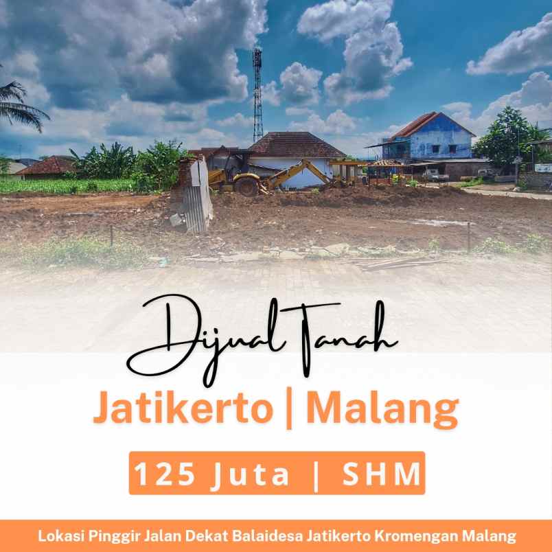tanah di malang jatikerto kromengan