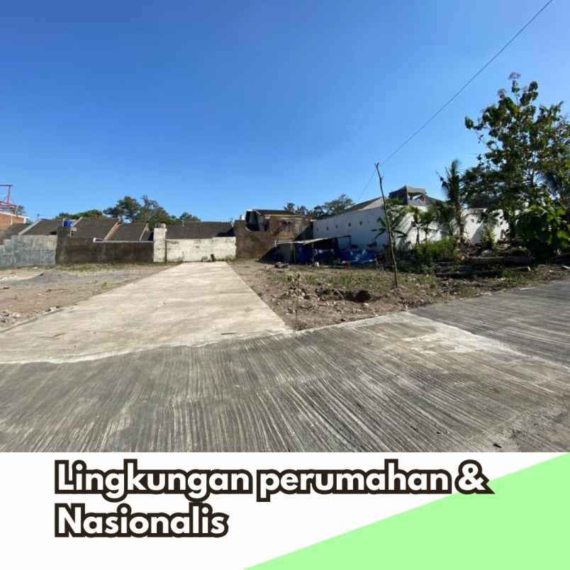 tanah kavling prospek lokasi di tajem