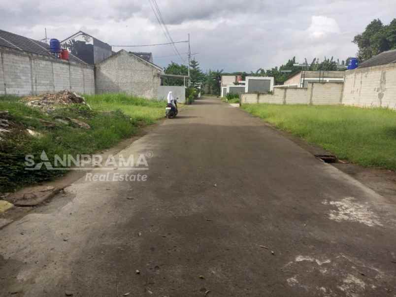 tanah kavling siap bangun di serua ciputat