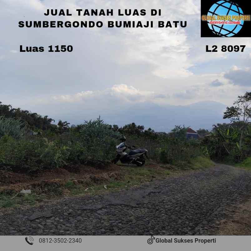 tanah kebun subur harga istimewa di bumiaji kota batu