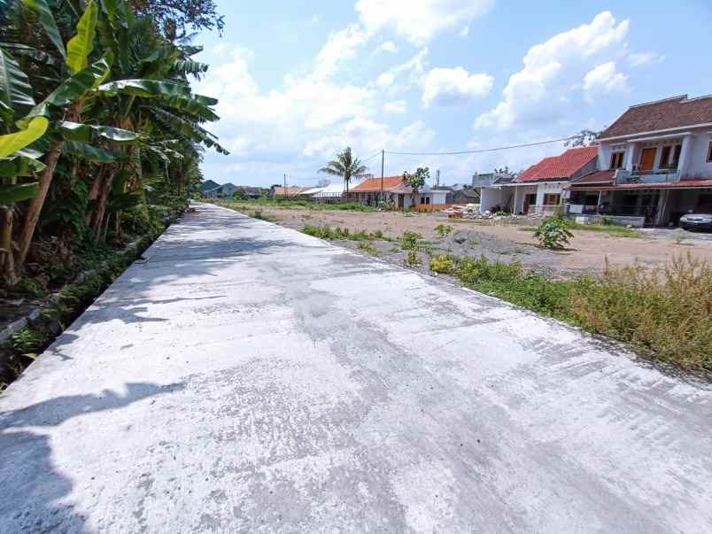 tanah murah dalam perumahan nogotirto dijual cepat