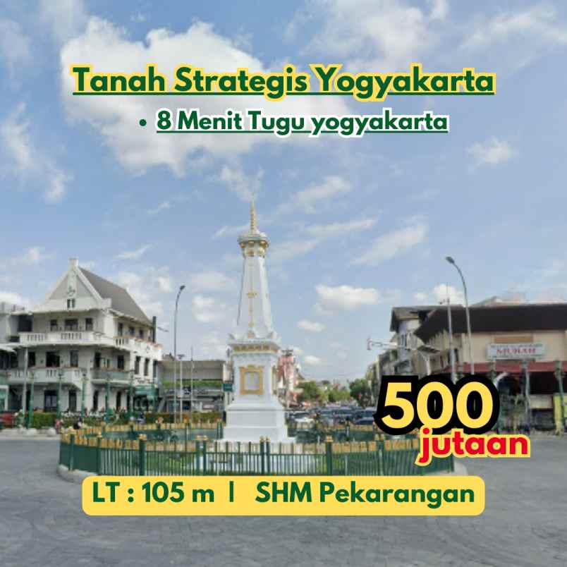 tanah murah dalam perumahan nogotirto dijual cepat