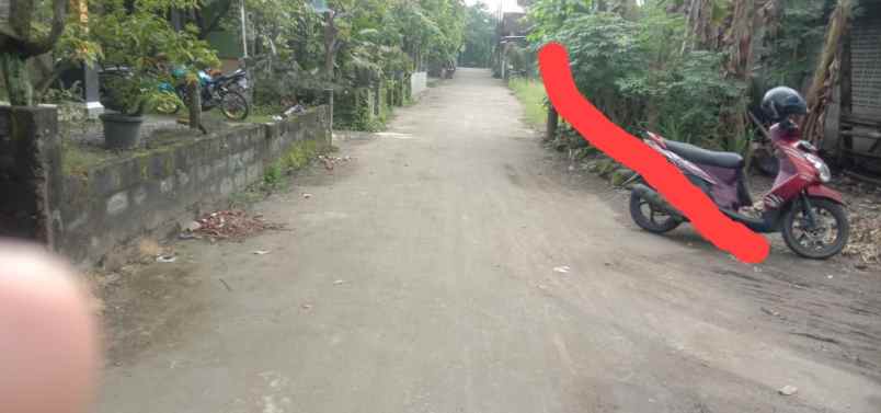 tanah murah sleman dekat candi abang luas 170m2