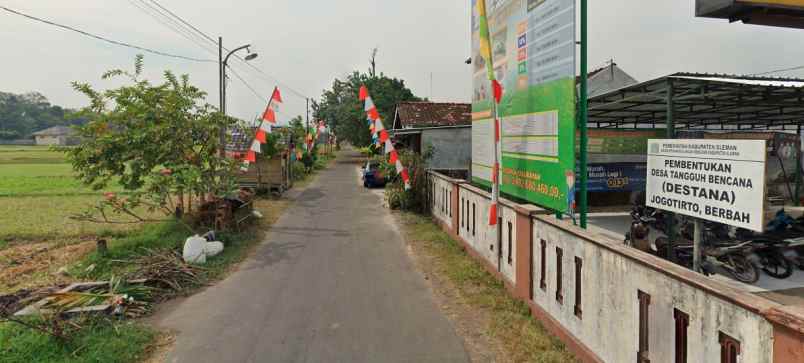 tanah murah sleman dekat candi abang luas 170m2