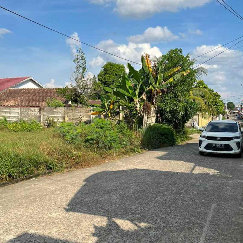 tanah pinggir jalan murahhh bebas banjir di kemuning