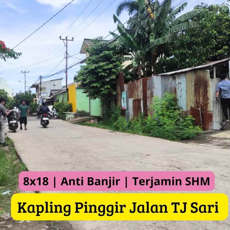 tanah pinggir jalan tanjung sari