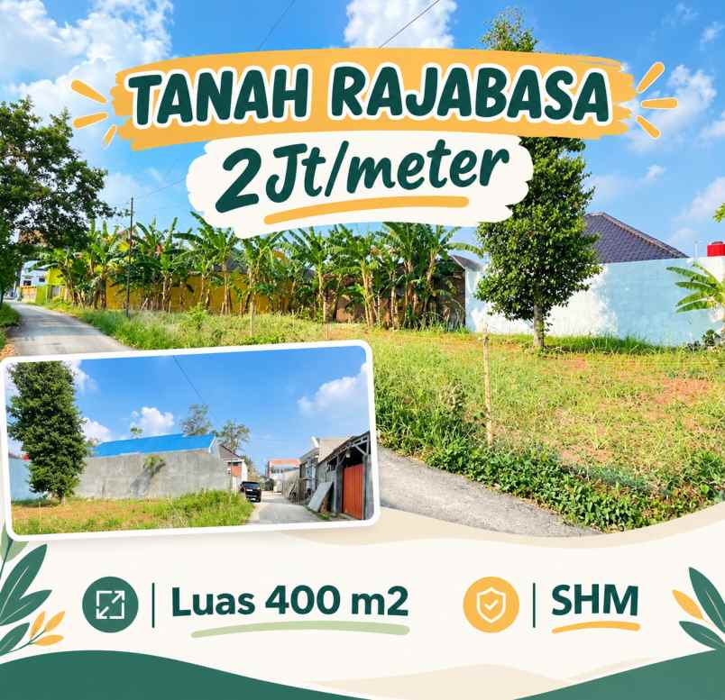 tanah rajabasa murah se lampung