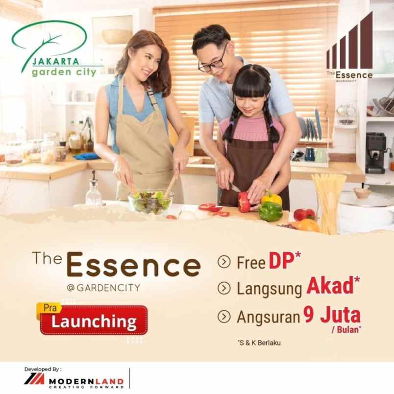 the essence at jakarta garden city md937