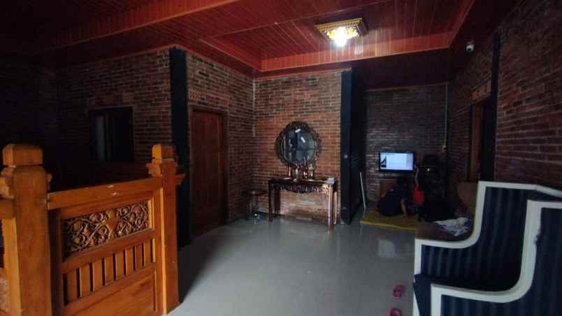 villa shm tanah luas di pakem sleman view cantik