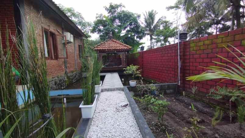 villa shm tanah luas di pakem sleman view cantik