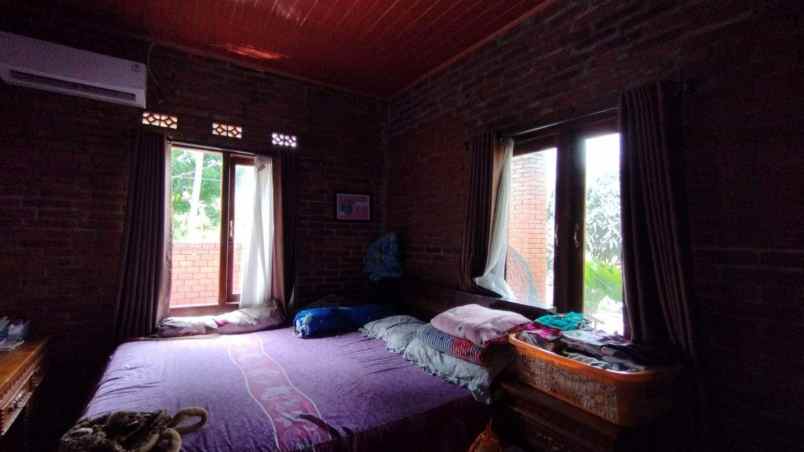 villa shm tanah luas di pakem sleman view cantik