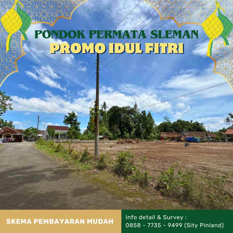 big promo lebaran kavling dekat polres sleman